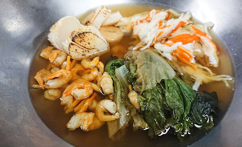 干し海老の変わり煮浸し