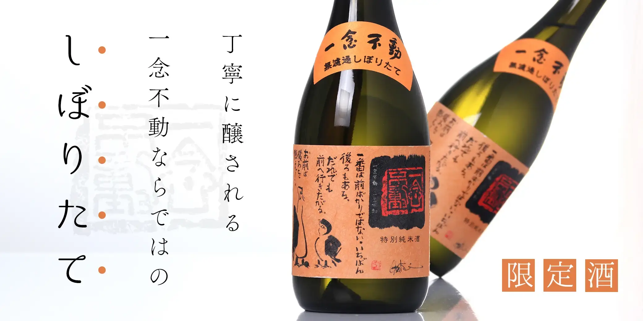 一念不動 特別純米 夢山水 しぼりたて