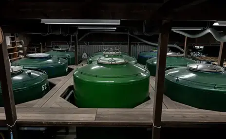 秋鹿酒造の酒蔵