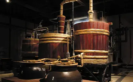 濱田酒造の酒蔵
