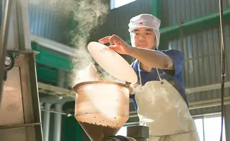 濱田酒造の酒蔵