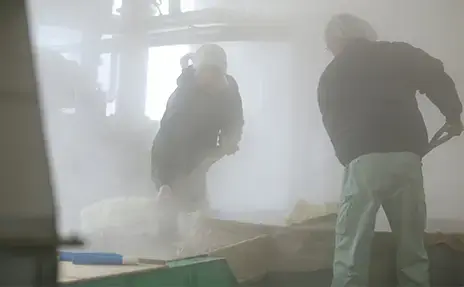 寒梅酒造の酒蔵