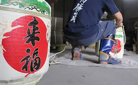 来福酒造の酒蔵