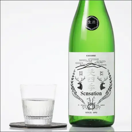 笑四季 Sensation白ラベル 生原酒