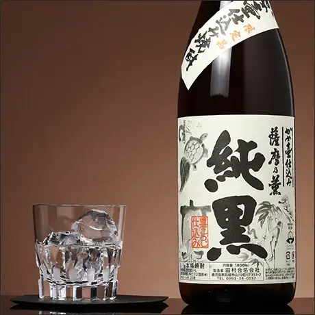 純黒 かめ仕込 白ラベル
