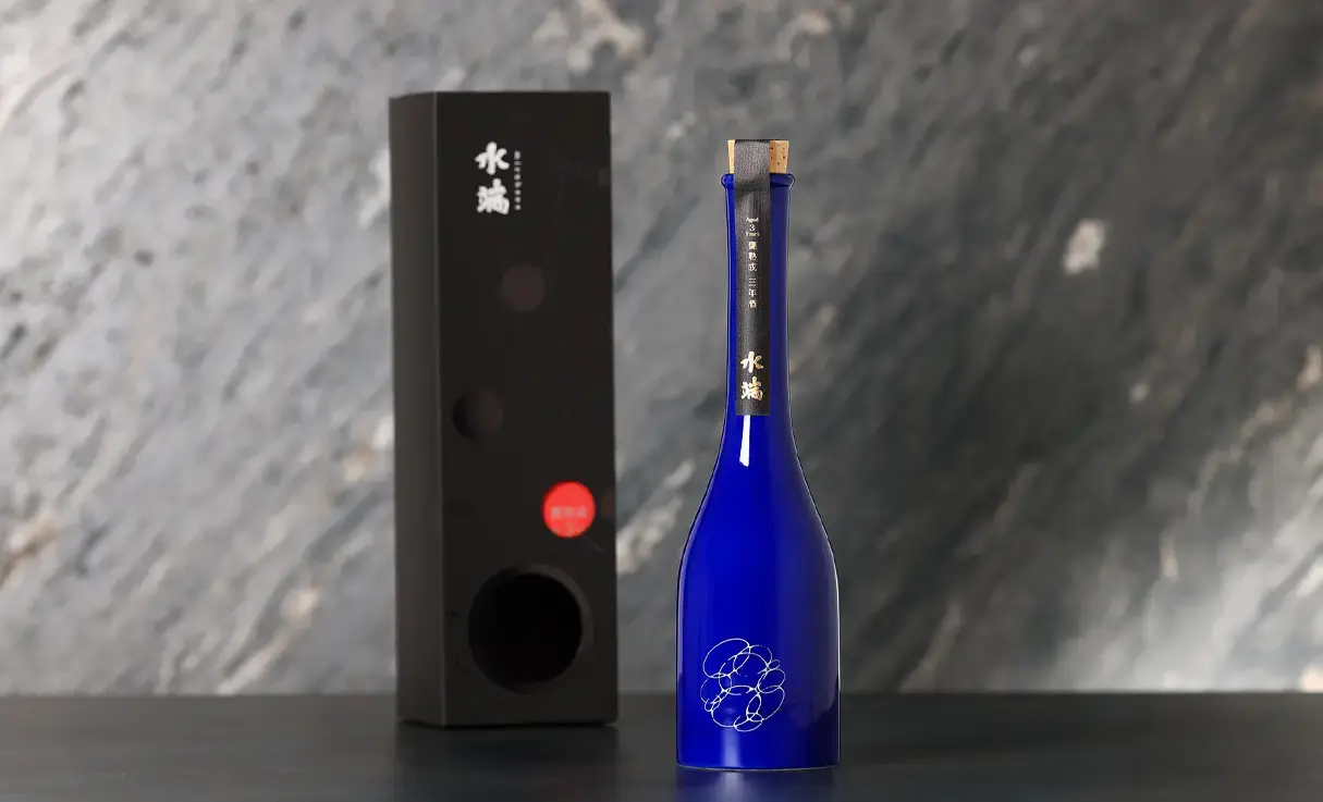 水端 1355 甕熟成 三年酒 500ml | 風の森（油長酒造） | 酒専門店鍵や