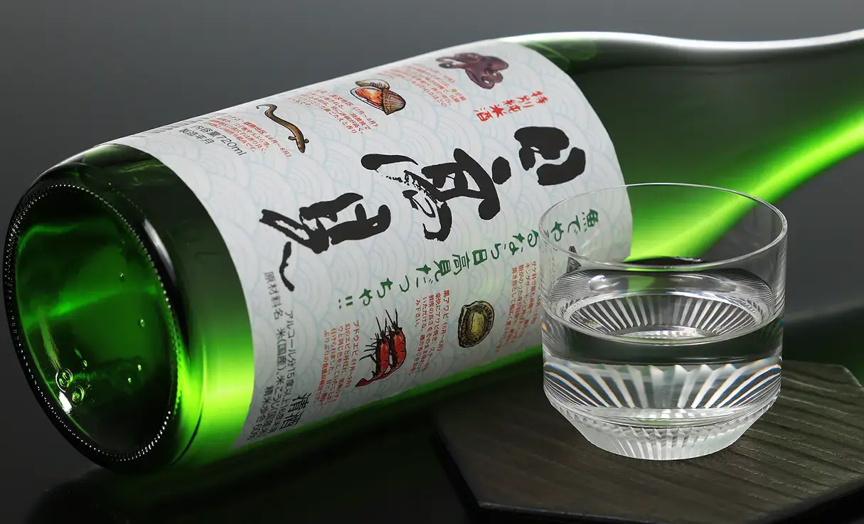 日高見 特別純米酒 魚ラベル 720ml | 日高見（平孝酒造） | 酒専門店鍵や
