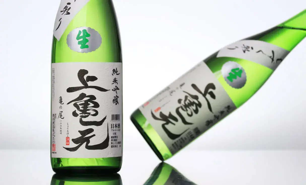 上喜元 亀の尾 雫取り 純米吟醸 生酒 720ml