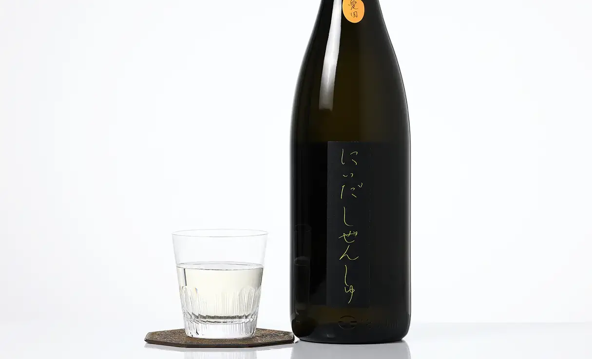 にいだしぜんしゅ OK 木桶蔵付 愛国 1.8L