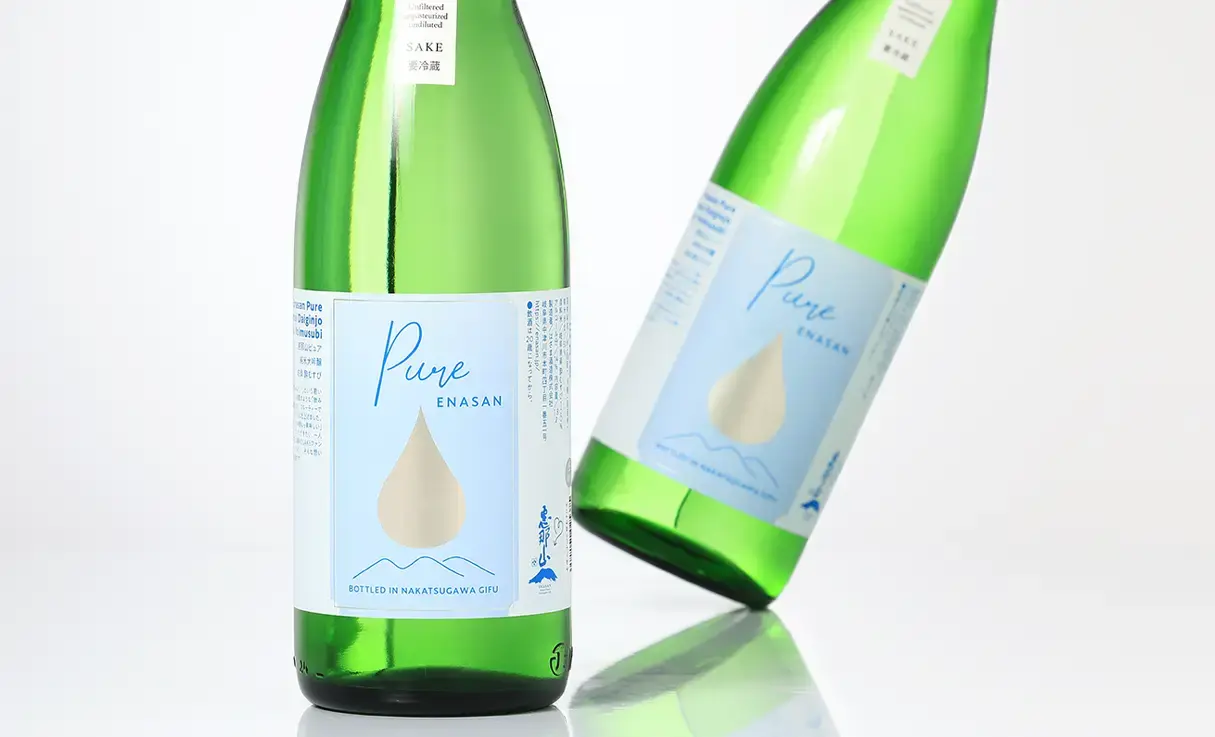 恵那山 Pure 純米大吟醸 酔むすび 生酒 1.8L