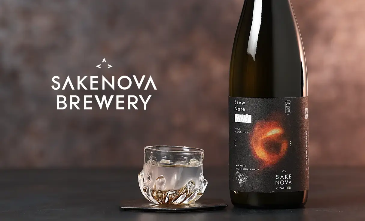 SAKENOVA Crafted Series BrewNote 003 APPLE&TOBISHIMAKANZO 720ml