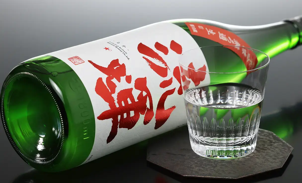 流輝 純米吟醸 無ろ過生 山田錦 1.8L