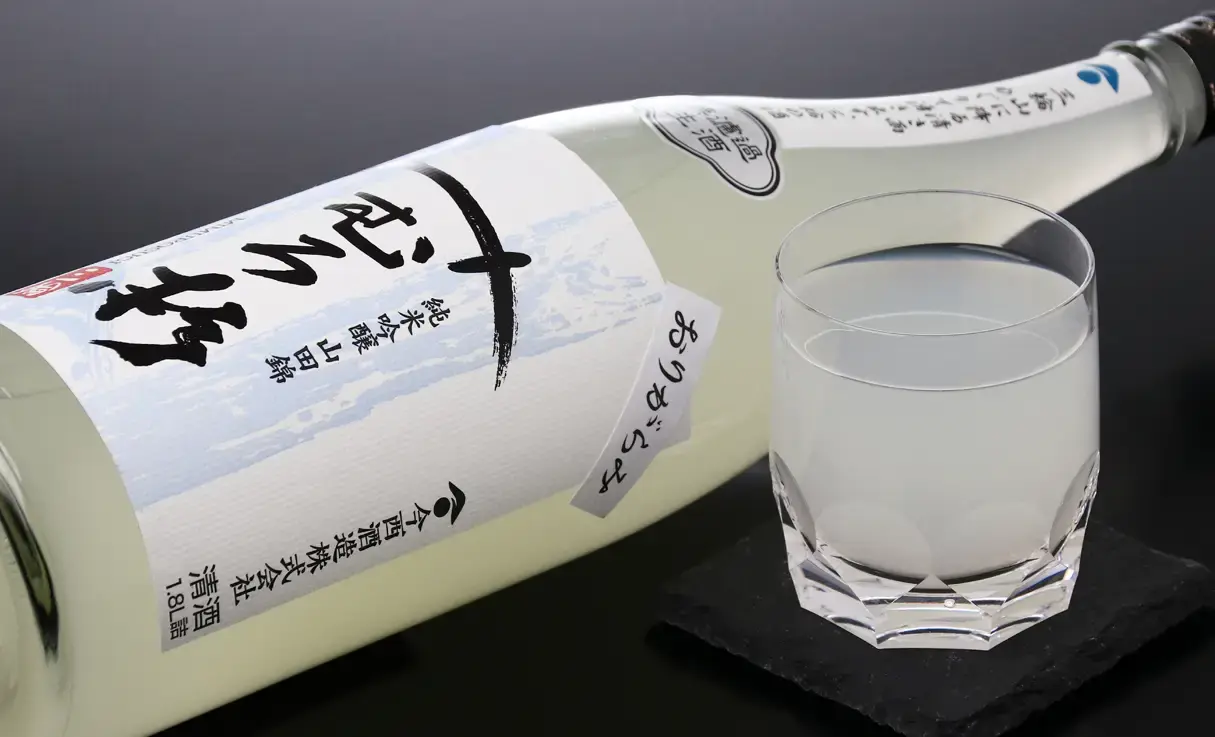 みむろ杉 純米吟醸 山田錦 無濾過生原酒 おりがらみ 1.8L | み