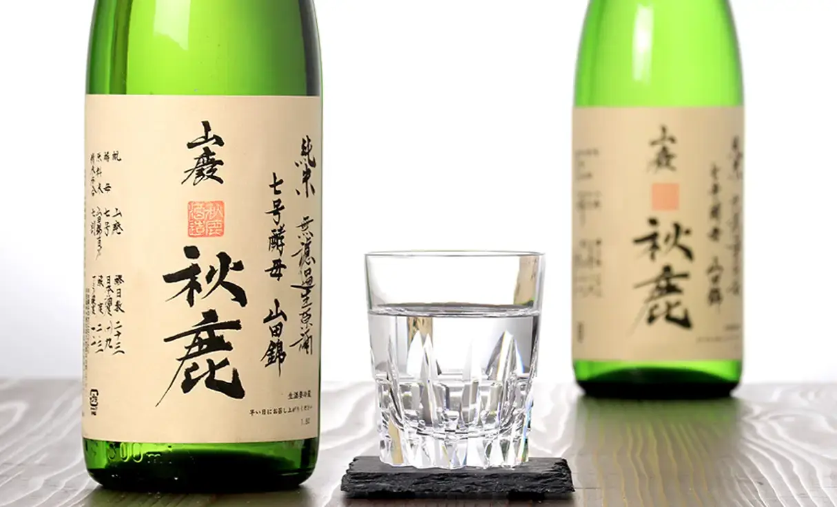 秋鹿 山廃純米 山田錦 生原酒 1.8L