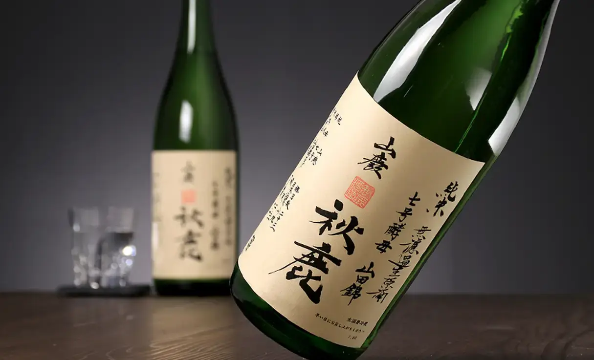 秋鹿 山廃純米 山田錦 生原酒 1.8L