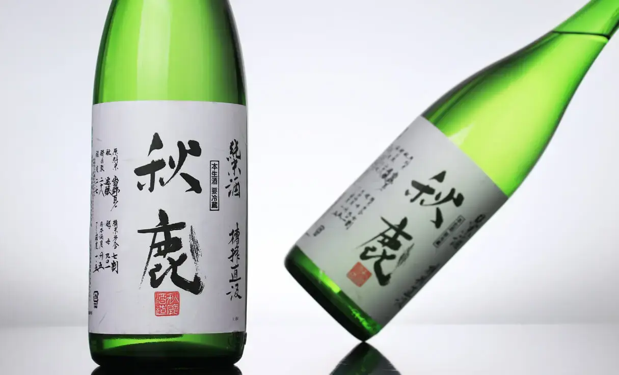 秋鹿 純米 槽搾直汲 山田錦 1.8L