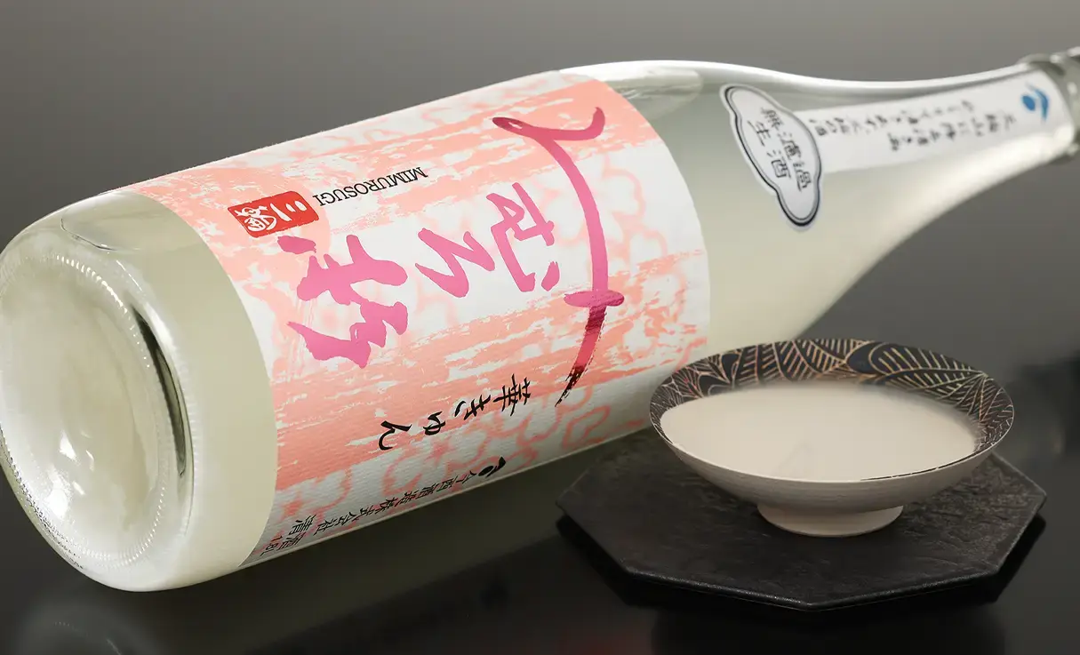 みむろ杉 純米吟醸 おりがらみ 華きゅん 1.8L
