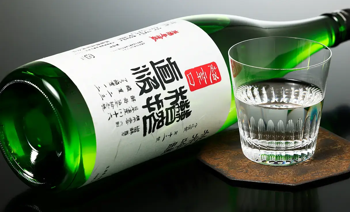 秋鹿 純米吟醸 超辛口 槽搾直汲 1.8L