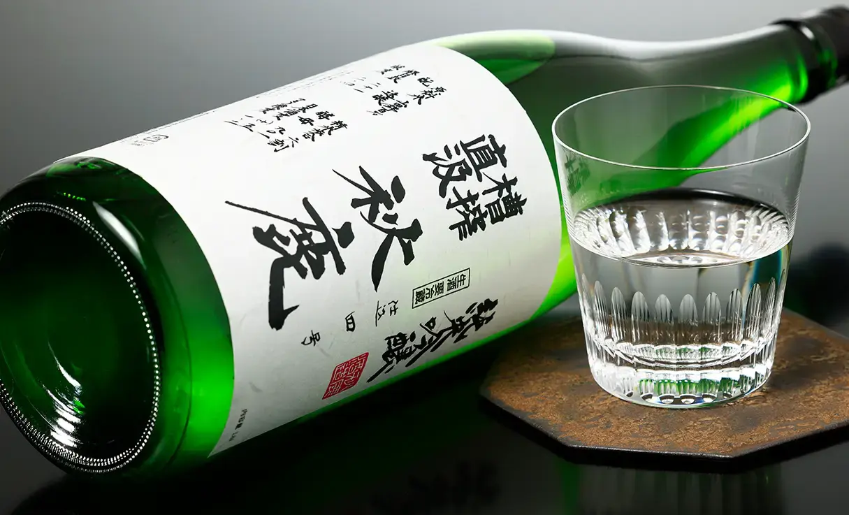 秋鹿 純米吟醸 槽搾直汲 生酒 1.8L