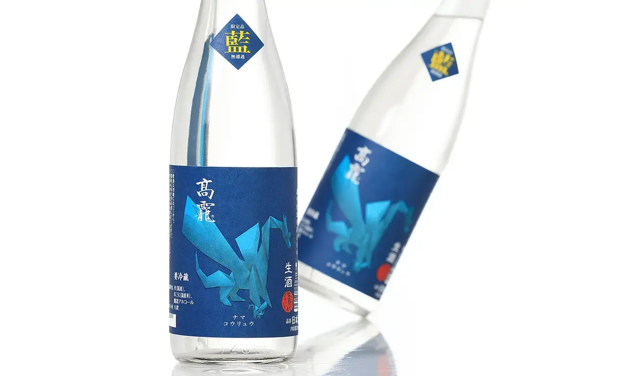 高龍 藍 無濾過生原酒 720ml | 高千代（高千代酒造） | 酒専門店鍵や