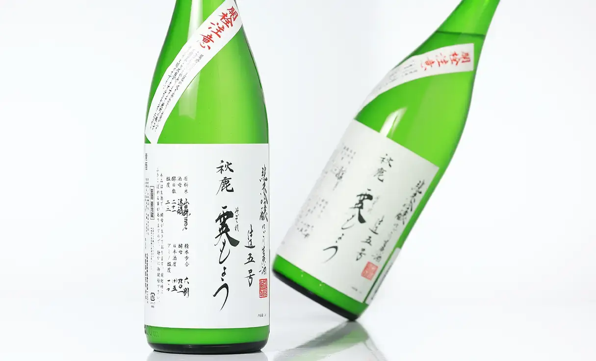 秋鹿 純米吟醸 霙もよう 1.8L