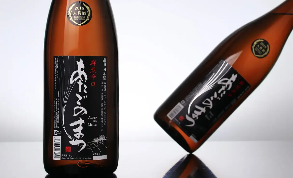 あたごのまつ 鮮烈辛口 1.8L