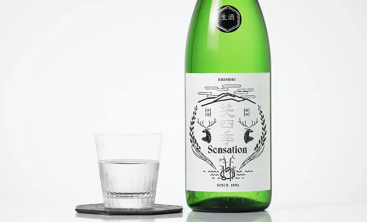 笑四季 Sensation白ラベル 生原酒 1.8L
