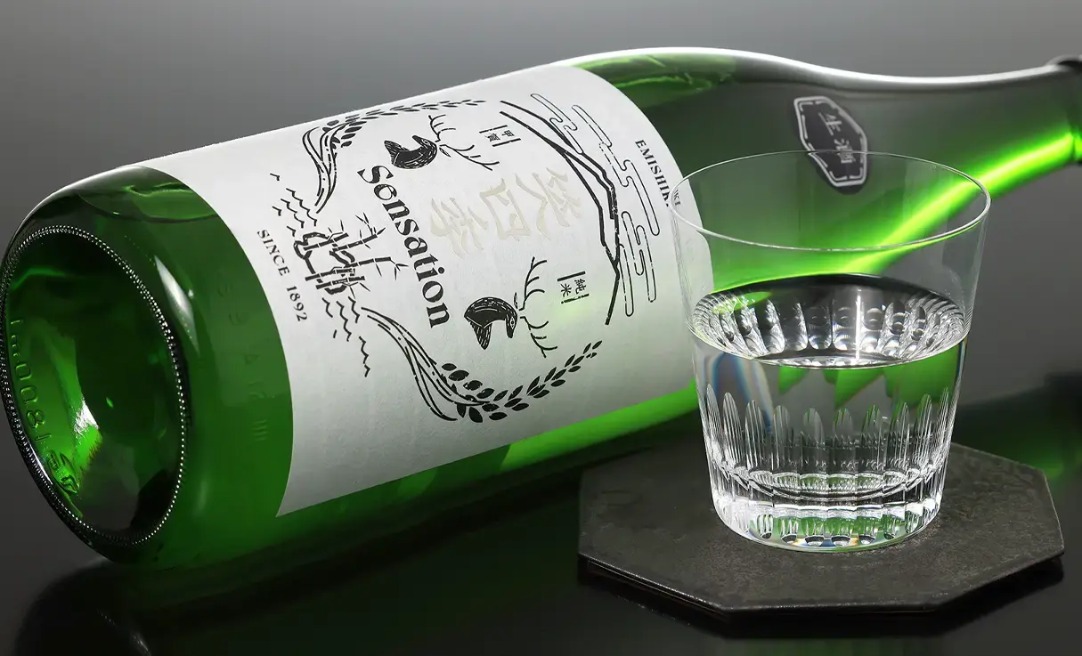 笑四季 Sensation白ラベル 生原酒 1.8L