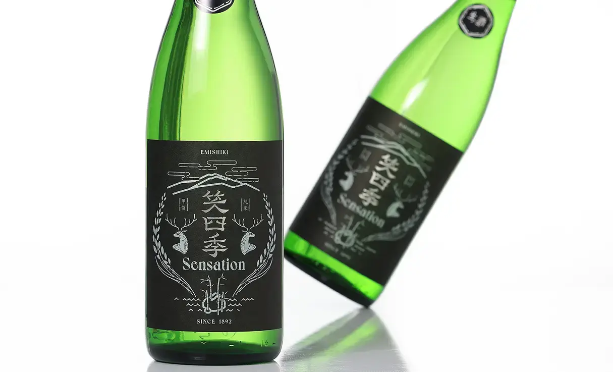 笑四季 Sensation黒ラベル 生原酒 1.8L