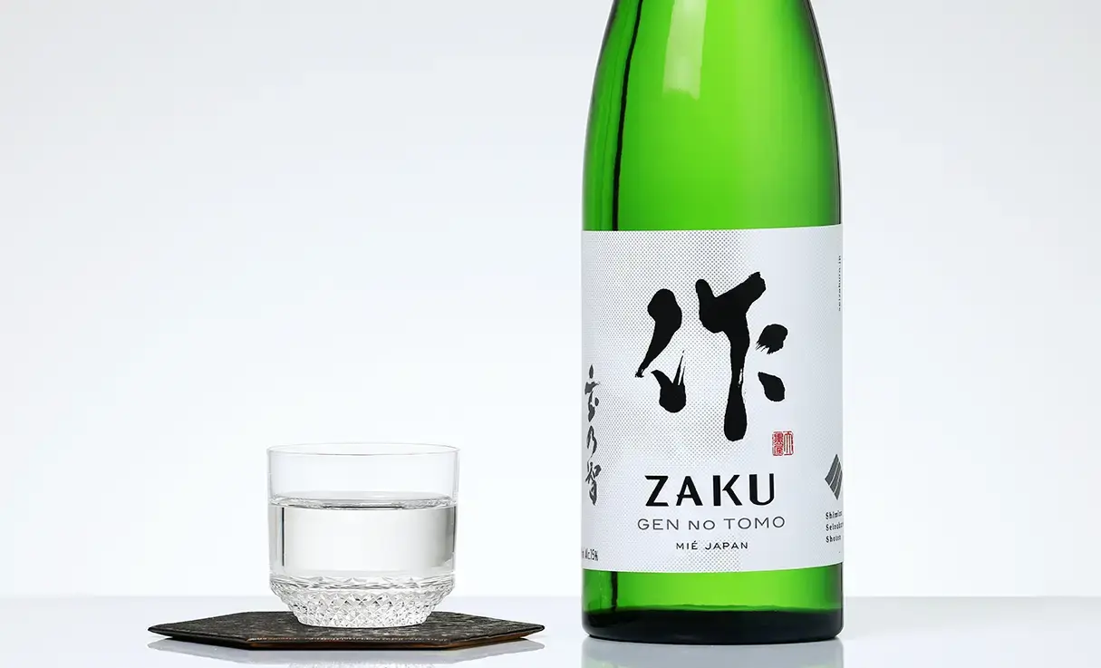 Amazon.co.jp: 清水清三郎商店 作 ざく 玄乃智 純米酒 750ml