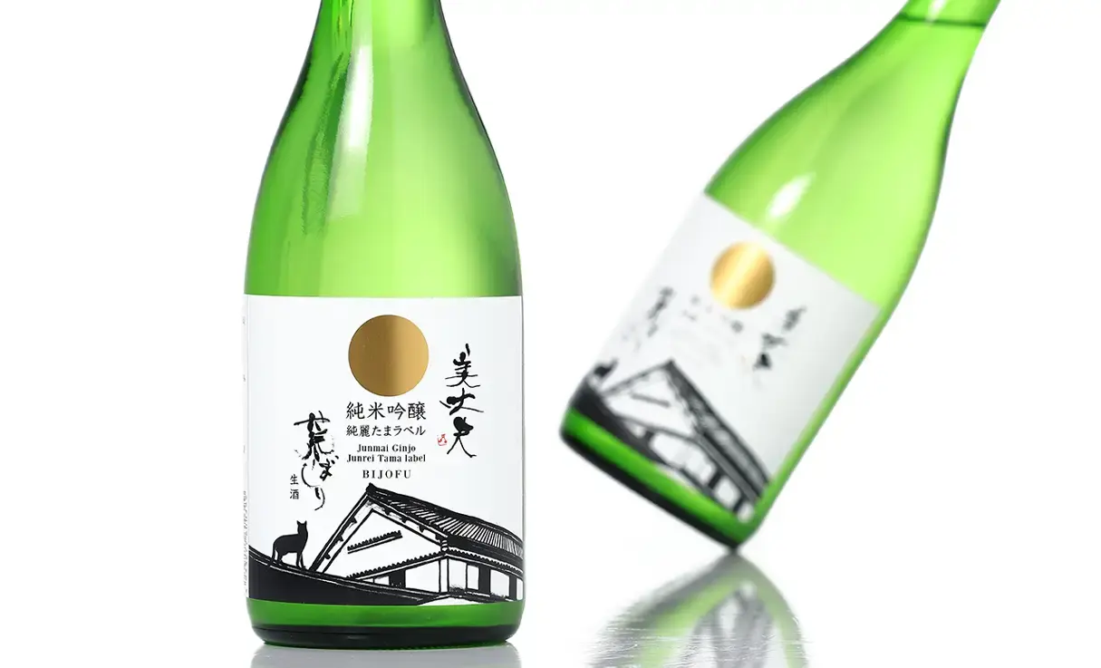 美丈夫 純米吟醸 荒ばしり たまラベル 720ml