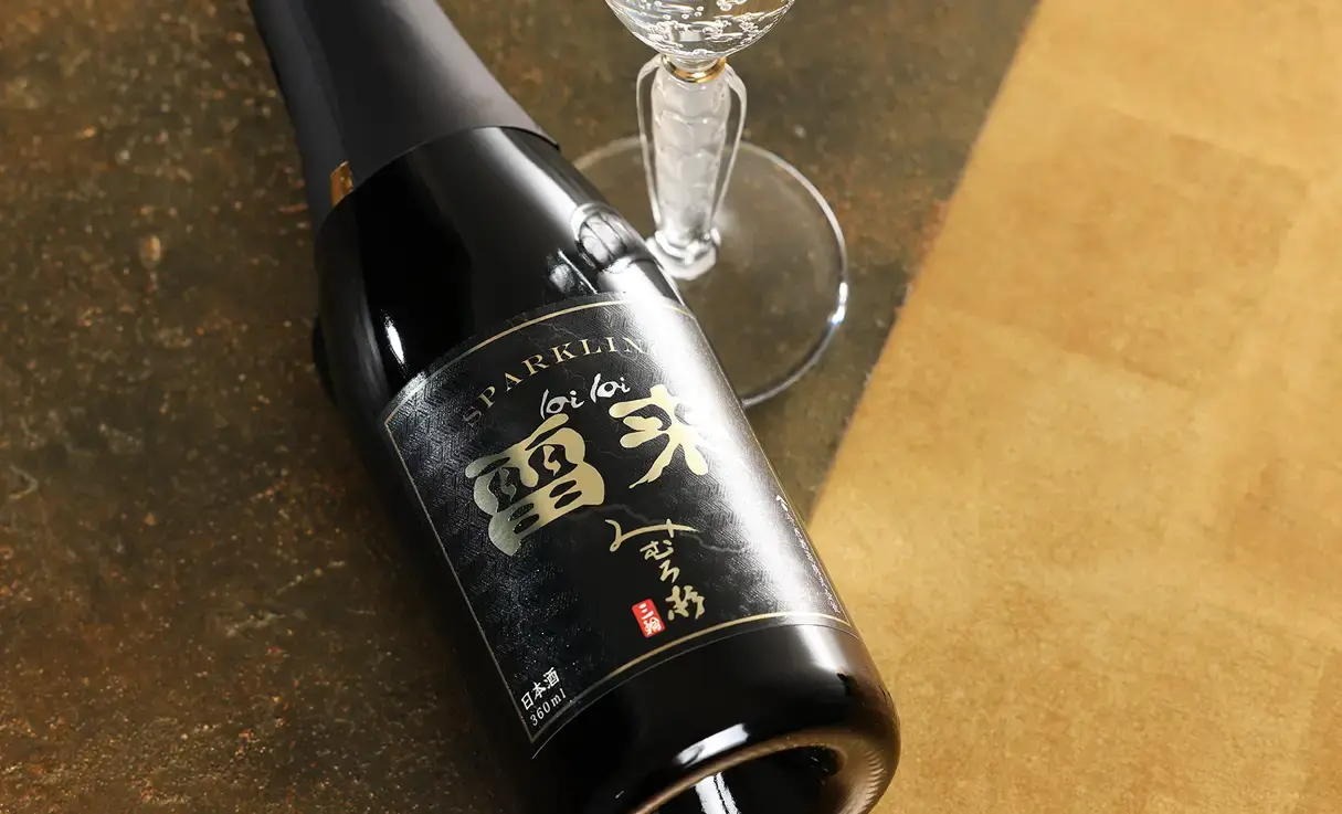 みむろ杉 sparkling 雷来 360ml | みむろ杉（今西酒造） | 酒専門店鍵や