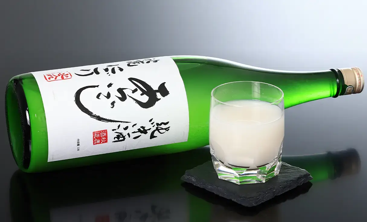 秋鹿 純米 あらごしにごり 火入 1.8L