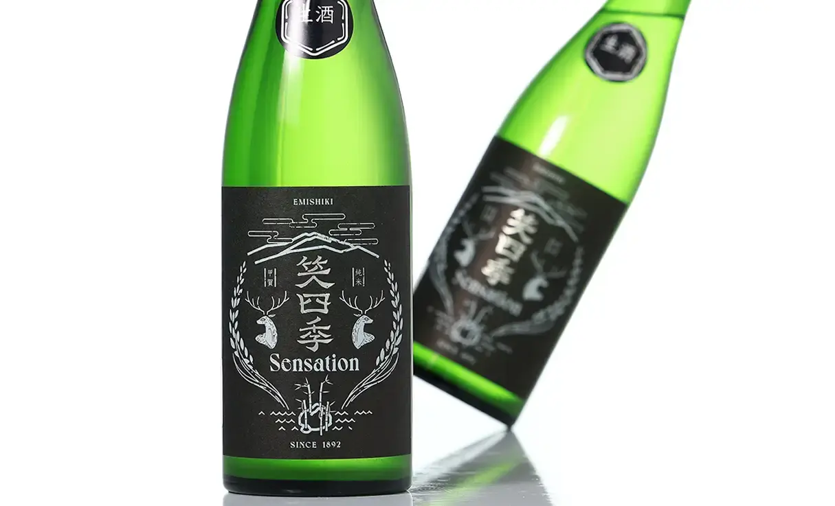 笑四季 Sensation黒ラベル 生原酒 おりがらみ 720ml
