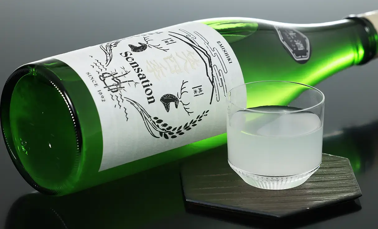 笑四季 Sensation白ラベル 生原酒 おりがらみ 720ml