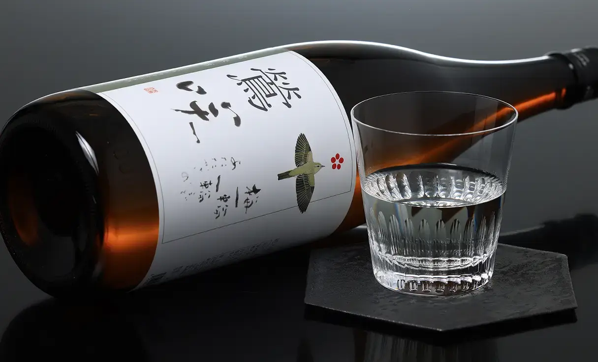 宮寒梅 鶯咲 純米 1.8L | 宮寒梅（寒梅酒造） | 酒専門店鍵や