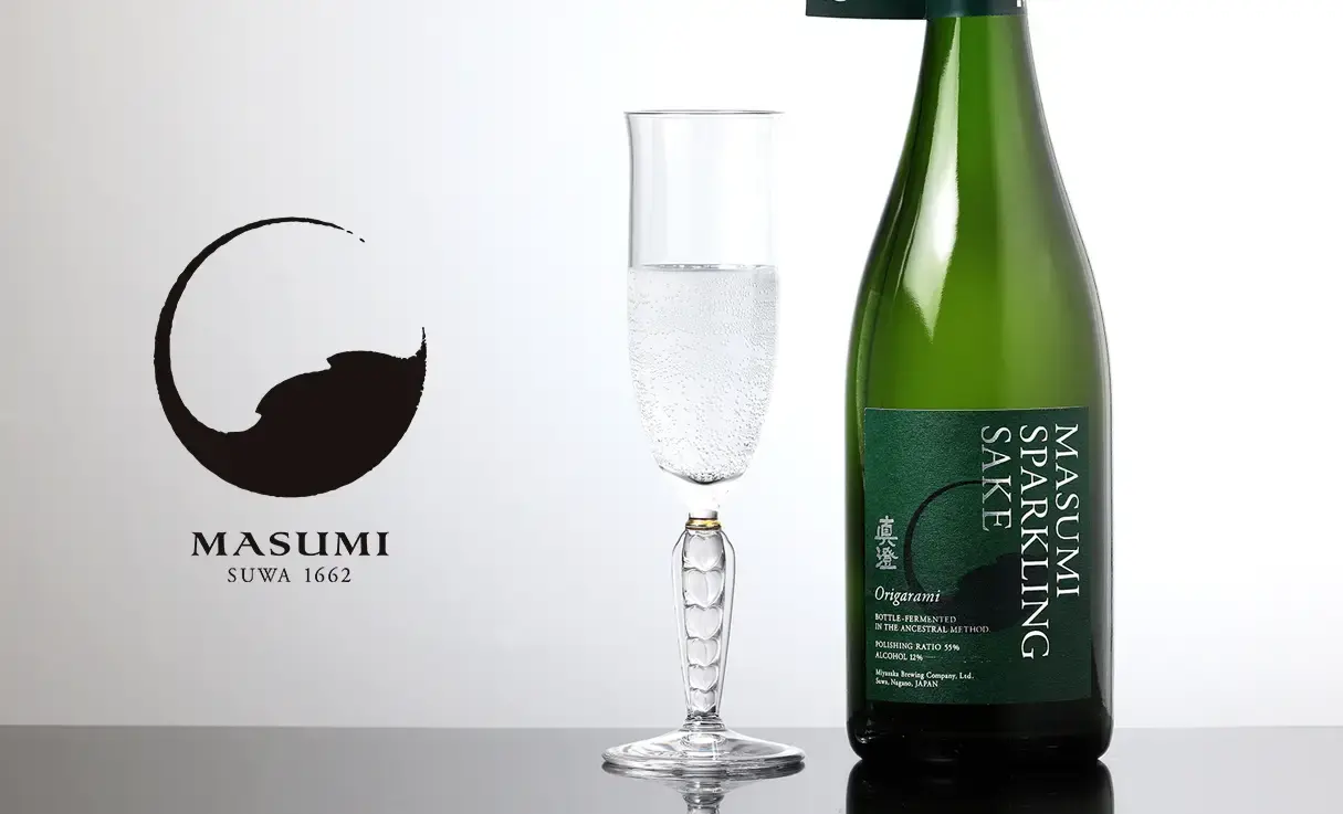 真澄 スパークリング ORIGARAMI 750ml | 真澄（宮坂醸造） | 酒専門店鍵や