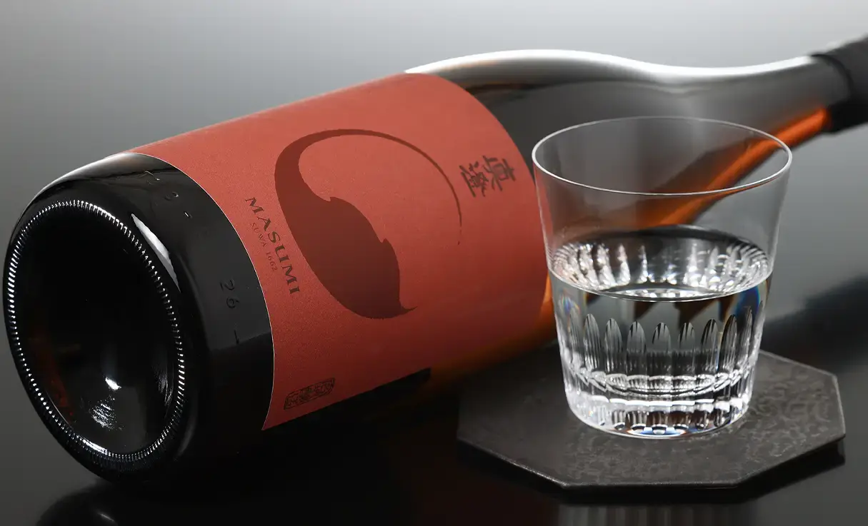 真澄 純米吟醸 真朱 AKA 1.8L | 真澄（宮坂醸造） | 酒専門店鍵や