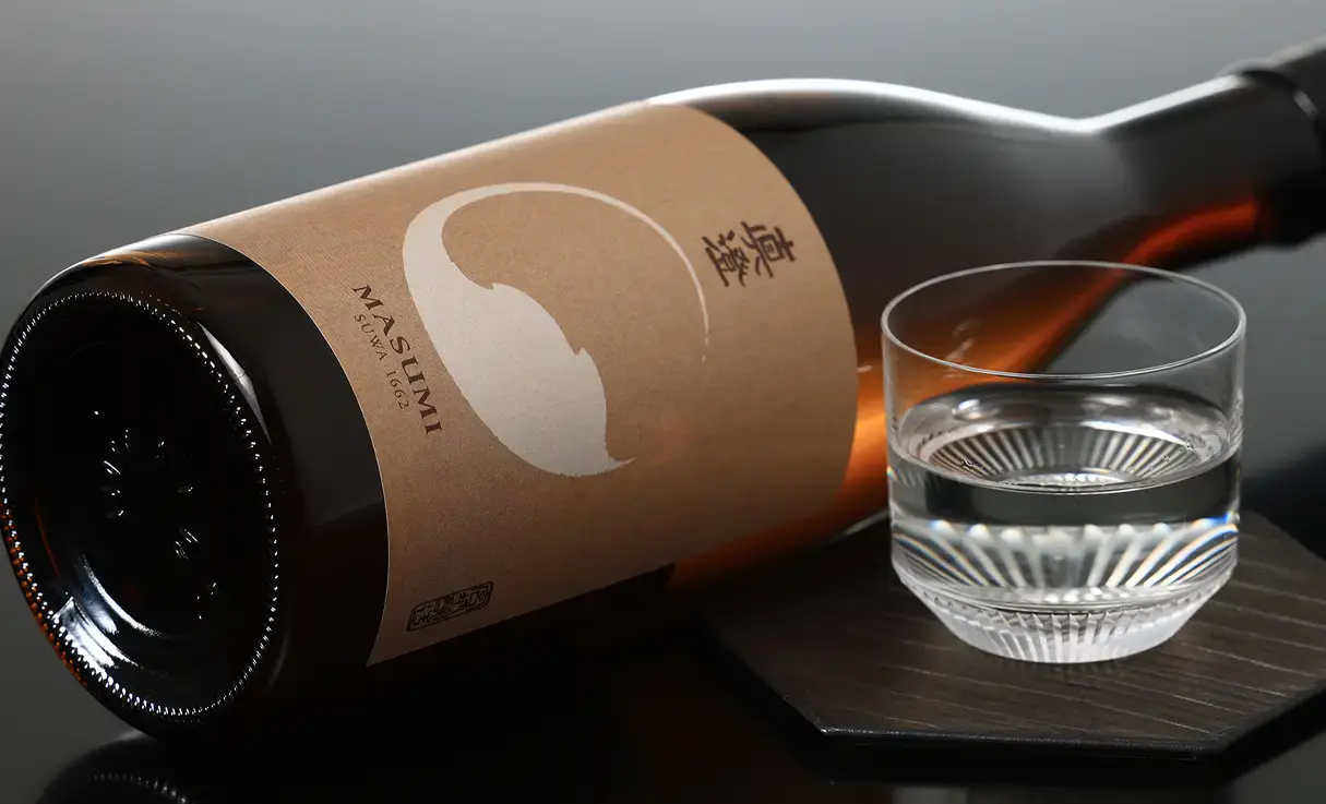 真澄 純米 茅色 KAYA 720ml | 真澄（宮坂醸造） | 酒専門店鍵や