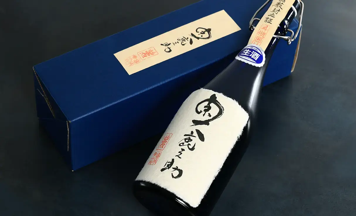 奥鹿之助 純米大吟醸 袋吊 生原酒 720ml