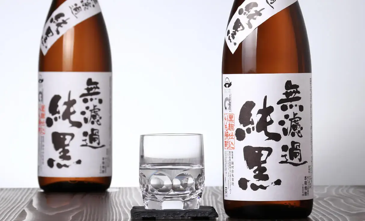 純黒 無濾過原酒 1.8L | 田村合名会社 | 酒専門店鍵や