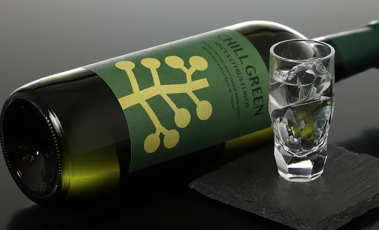 CHILL GREEN spicy&citrus 720ml | 濱田酒造 | 酒専門店鍵や