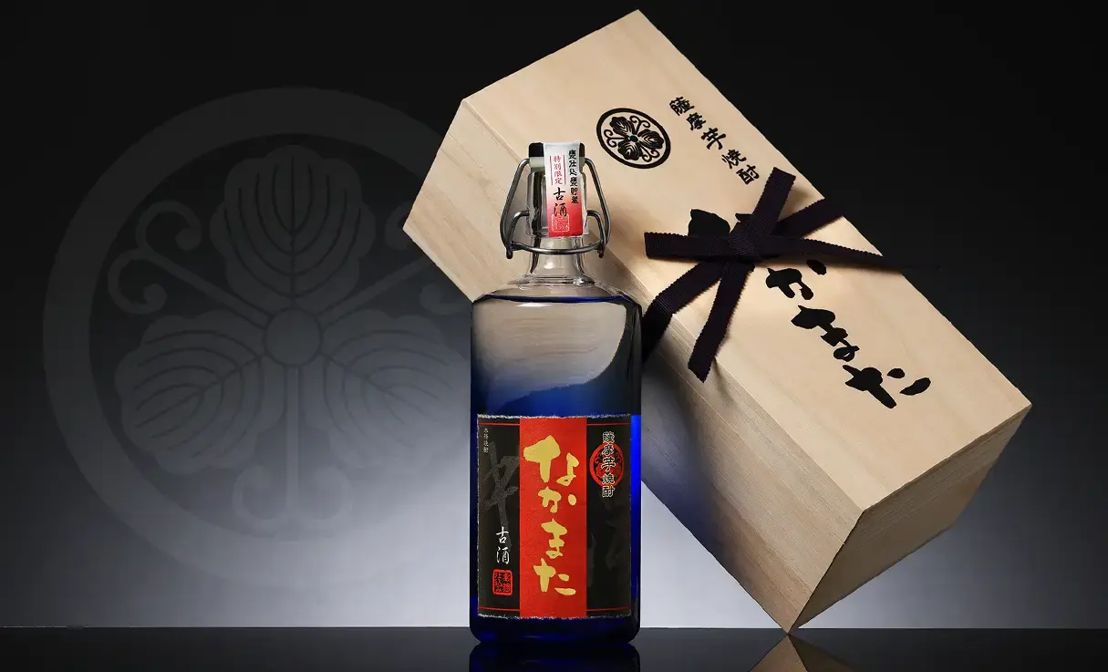 古酒 甕壺貯蔵なかまた 桐箱入 720ml