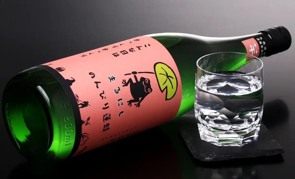 丸西 のんびり蓮蛙 1.8L | 丸西酒造 | 酒専門店鍵や