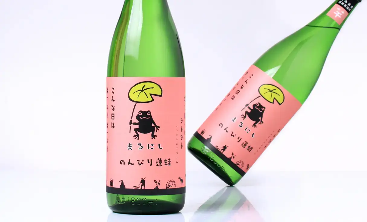 丸西 のんびり蓮蛙 1.8L | 丸西酒造 | 酒専門店鍵や