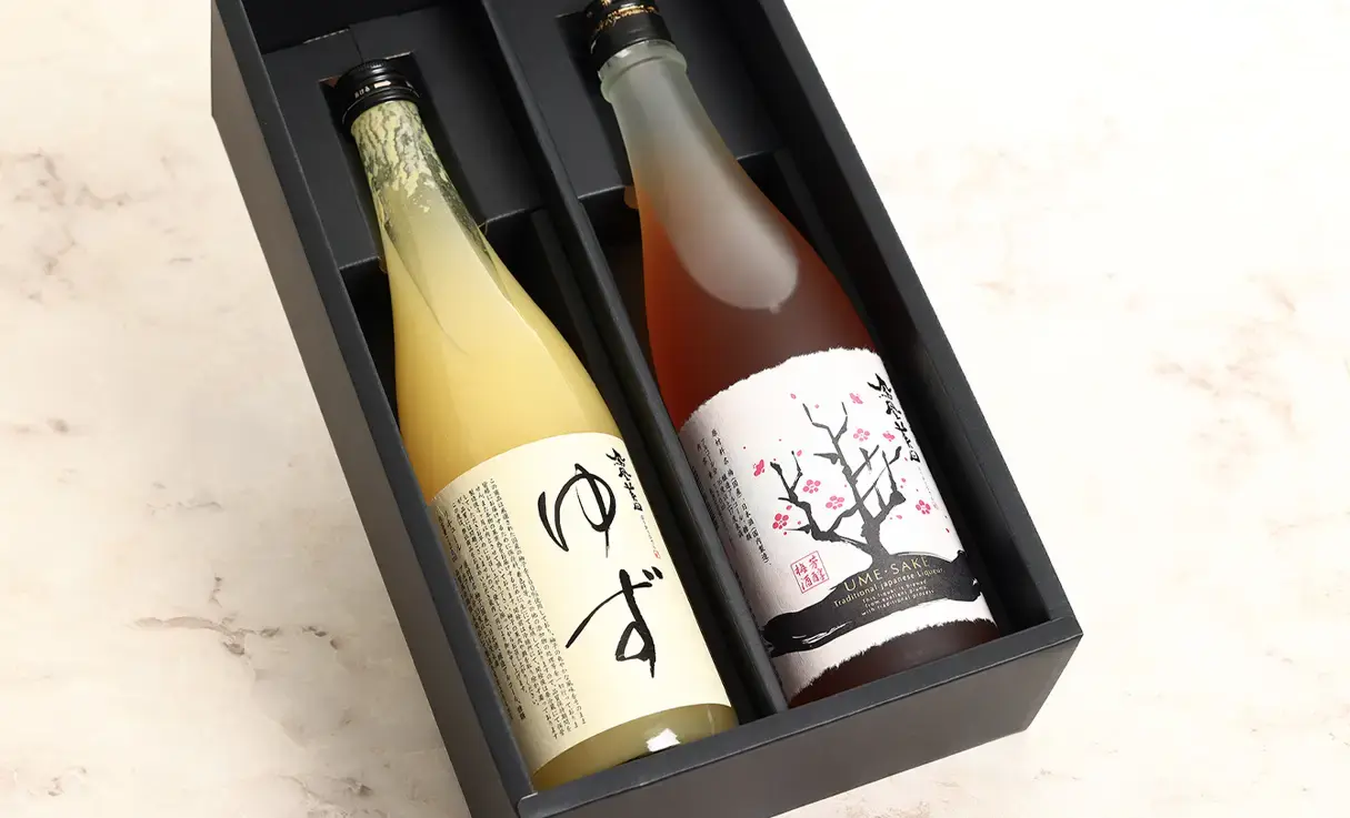 鳳凰美田 熟成秘蔵梅酒・ゆず酒 ギフトセット | 小林酒造/鳳凰