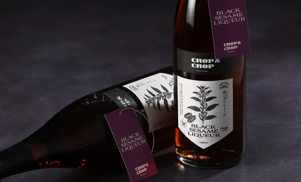 CROP&CROP 黒ごまリキュール 720ml | 紅乙女酒造（リキュール） | 酒