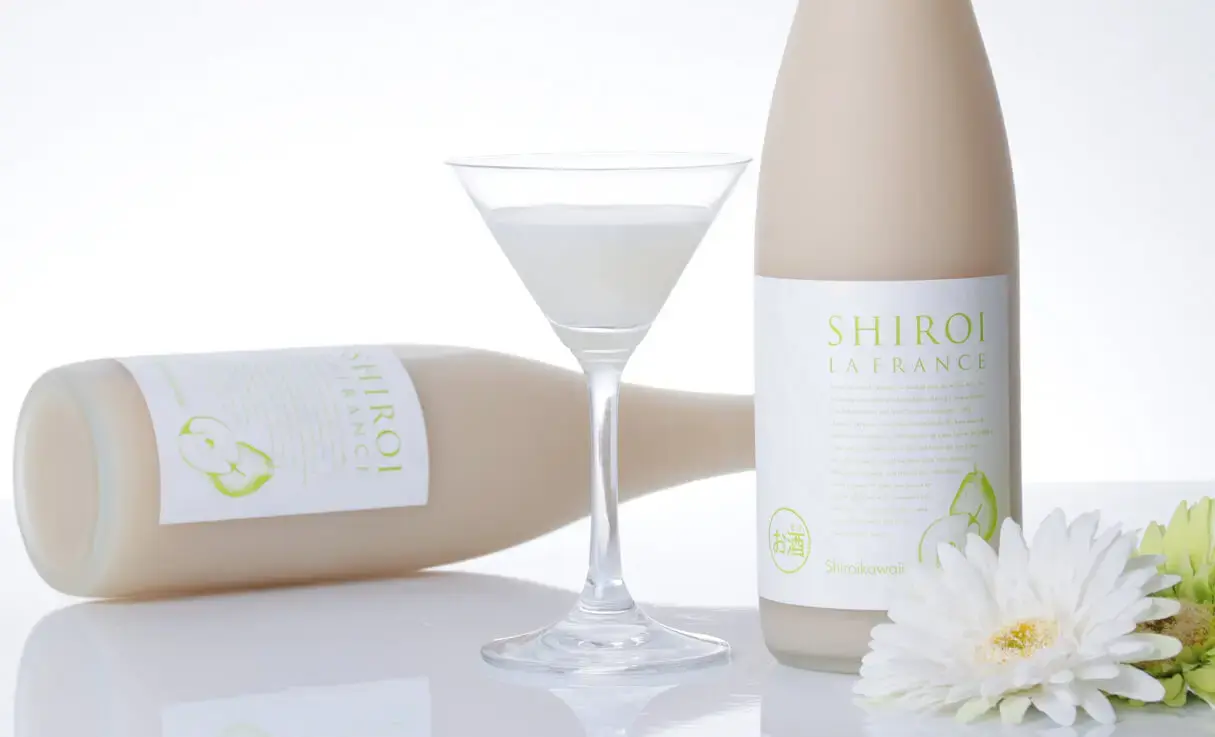 かわいい 白いラ・フランス 720ml