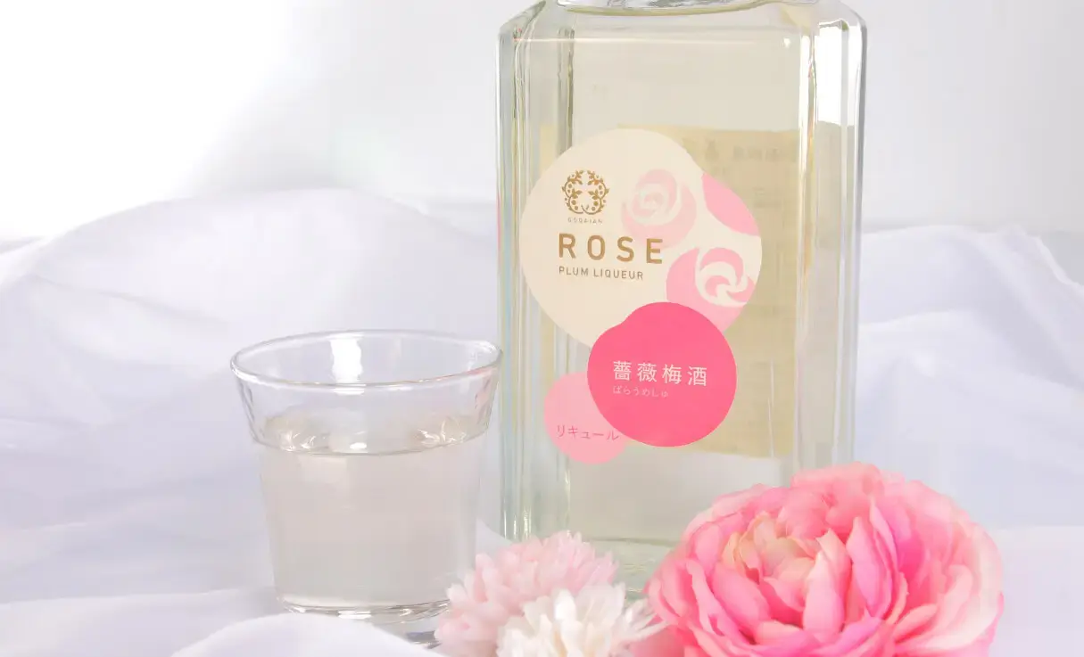 五代庵 薔薇梅酒 720ml
