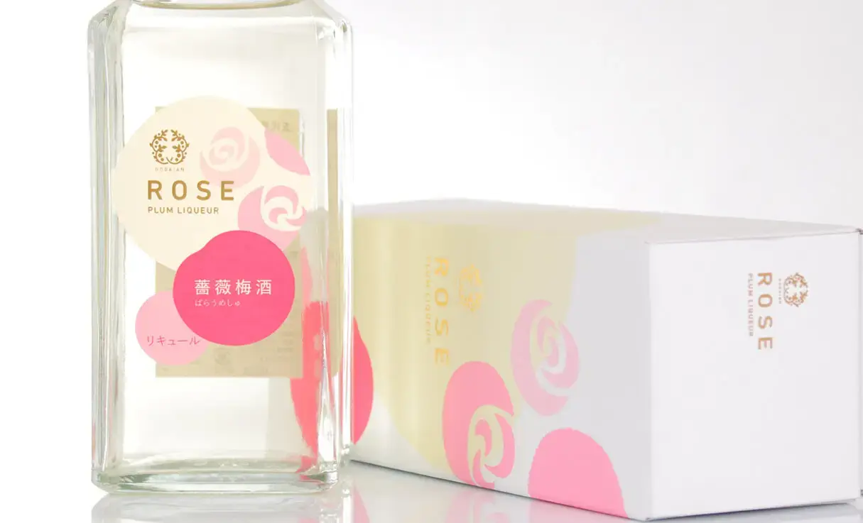 五代庵 薔薇梅酒 720ml